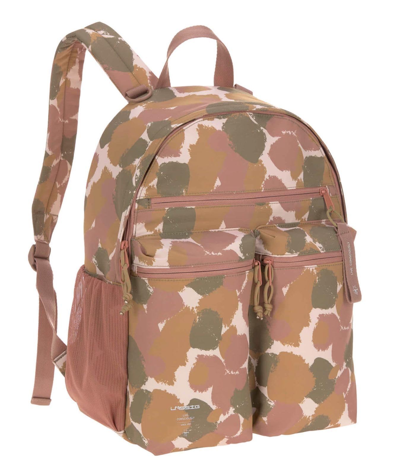 Luźny plecak z podkładką do przewijania, mocowanie wózka dziecięcego/Casual Urban Backpack