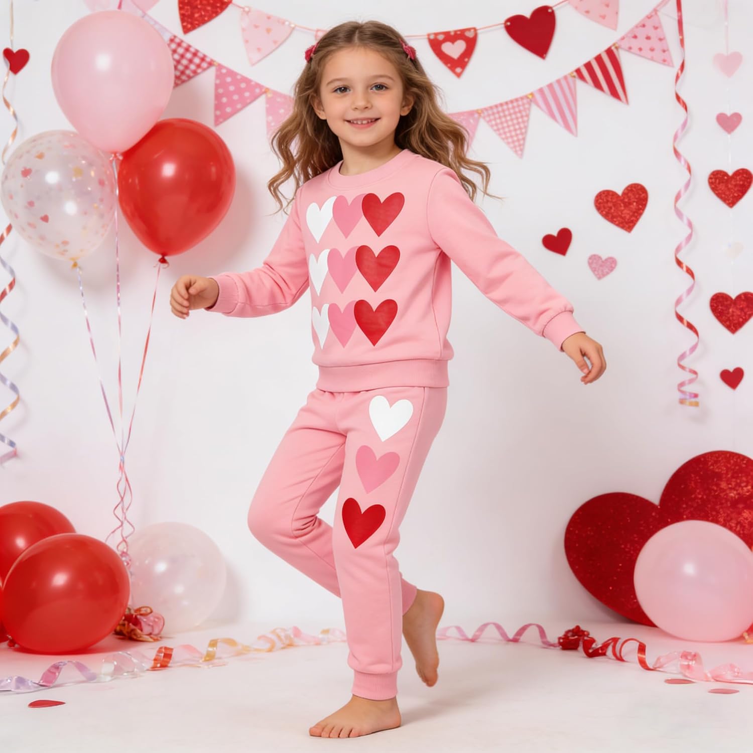 Girls 2 Piece Outfits Toddler Girls Leopard Print T-Shirt and Leggings Set School Outfits Girl Clothes Fall Sets - Image 4