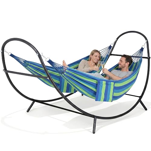 SUNCREAT Portable Outdoor Hammock with Stand