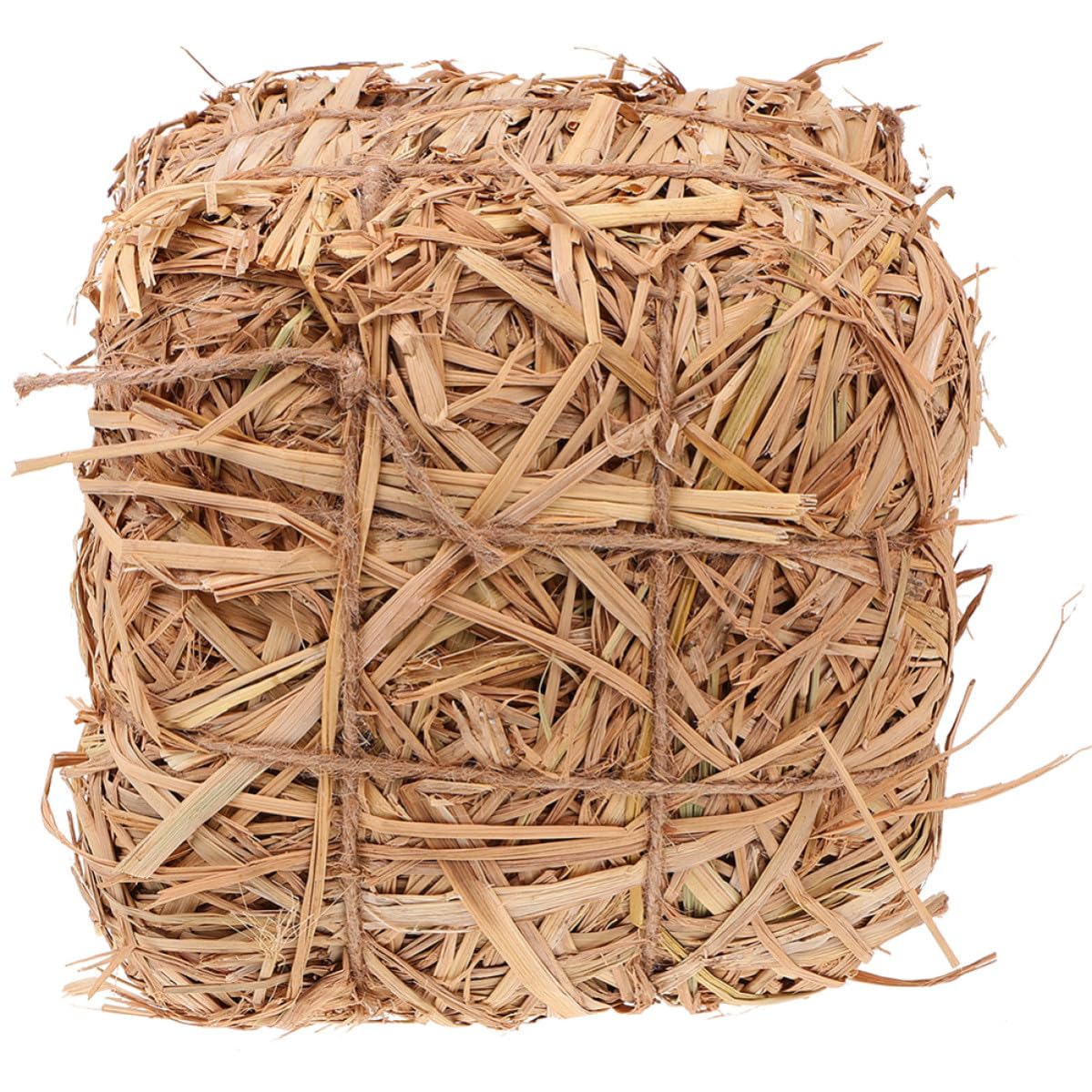 Meule de foin en paille naturelle tressée de qualité supérieure pour décor de jardin