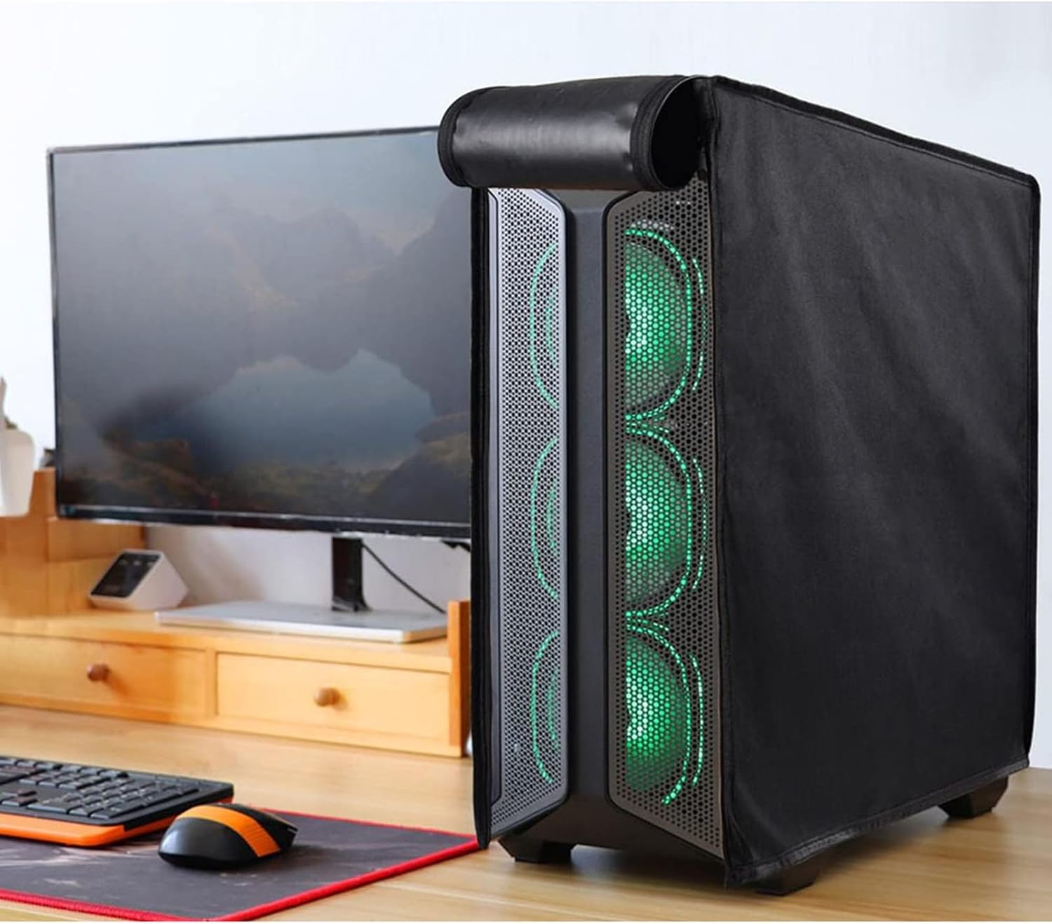Large Size Cover for Gaming Case, Zipper, 420D L image 4