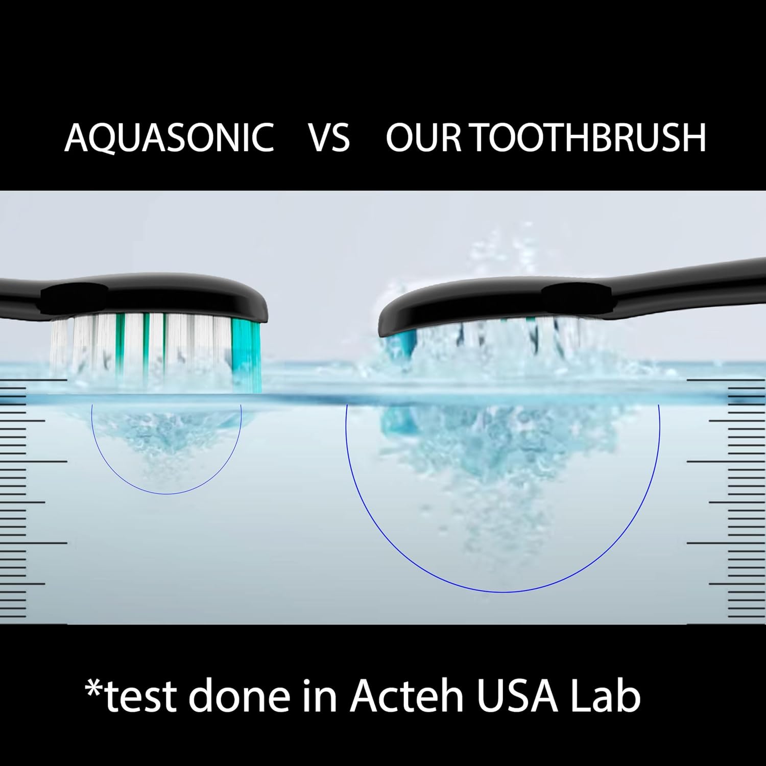 Acteh Sonic Electric Toothbrush Dual Set 5 Modes Smart Timer Long Lasting Battery 2-Toothbrush Set