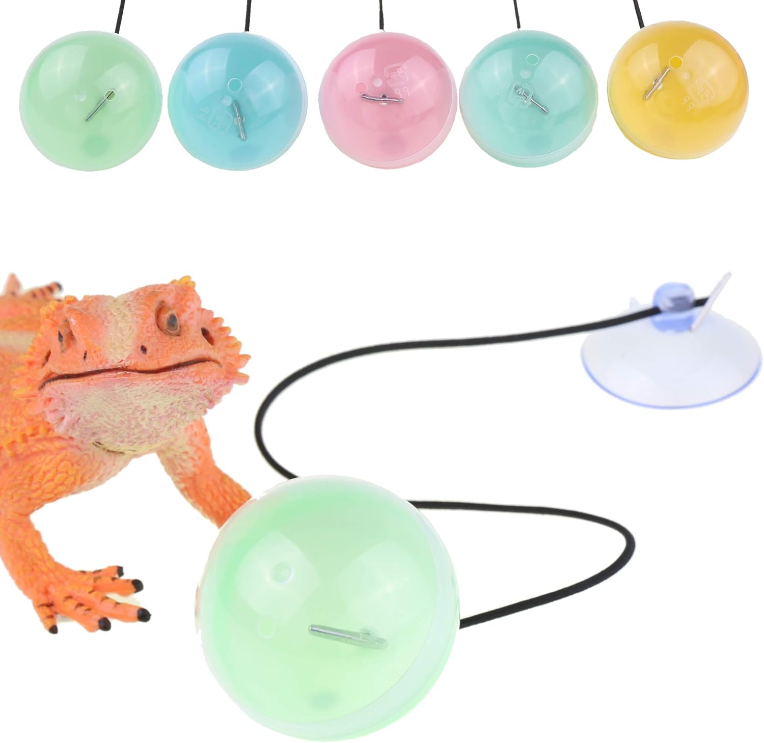 plastic leopard gecko toy