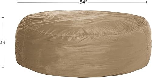 Miniatura 65 de Chill Sack - Funda para puf Microgamuza - Carbón - Solo funda,Microsuede - Chocolate - Solo funda,Microsuede - Azul marino - Solo funda,Guijarro -