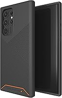 Vista 19 de ZAGG Gear4 - Copenhague - Carcasa negra - Que destaca el material de protección D3O para Samsung Galaxy S22