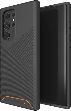 Gear4 ZAGG Denali - Black Case - Enhances D3O Protective Material for Samsung Galaxy S22 Ultra