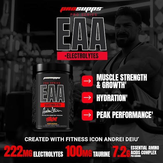 ProSupps Pro Series EAA + Electrolytes, Essential Amino Acids Powder