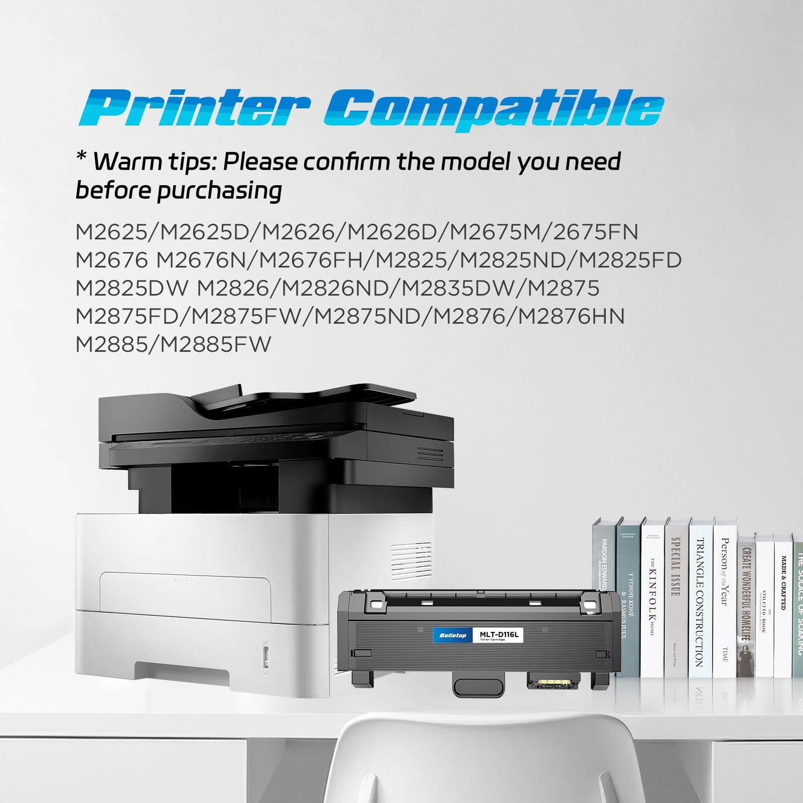 (2-Pack) MLT-D116L Cartucce Toner Compatibile per Samsung MLT-D116L D116S per Samsung Xpress M2675F M2885FW vM2625D M2675FN M2626D M2825DW M2826ND M2825ND M2835DW M2875FW M2875FD M2885FW