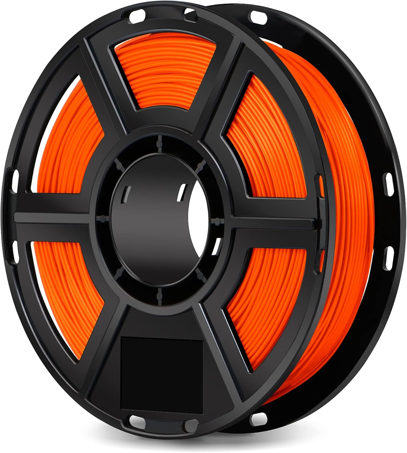 FLASHFORGE D-Series ABS 3D Printer Filament, 1.75mm (Orange), 0.5kg Spool (1.1lbs), Guaranteed Fresh, Dimensional Accuracy +/- 0.02mm, Tangle-Free, Fits Most FDM Printers [Risk-Free]