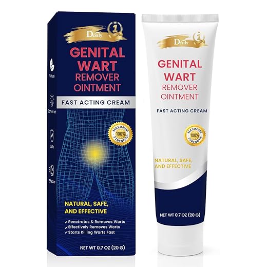 Fast Action Cream Wart Gel Maximum Strength - Wart Ointment with Salicylic Acid - Fast-Acting Wart Freeze Off - Wart Cream for Genital Warts, Warts, Plantar Wart, Common Wart, Corn, Flat Wart