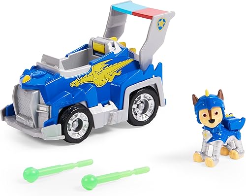 Vista 23 de Paw Patrol, Rescue Knights Rubble - Coche de juguete transformable con figura de acción coleccionable, juguetes para niños a partir de 3 años