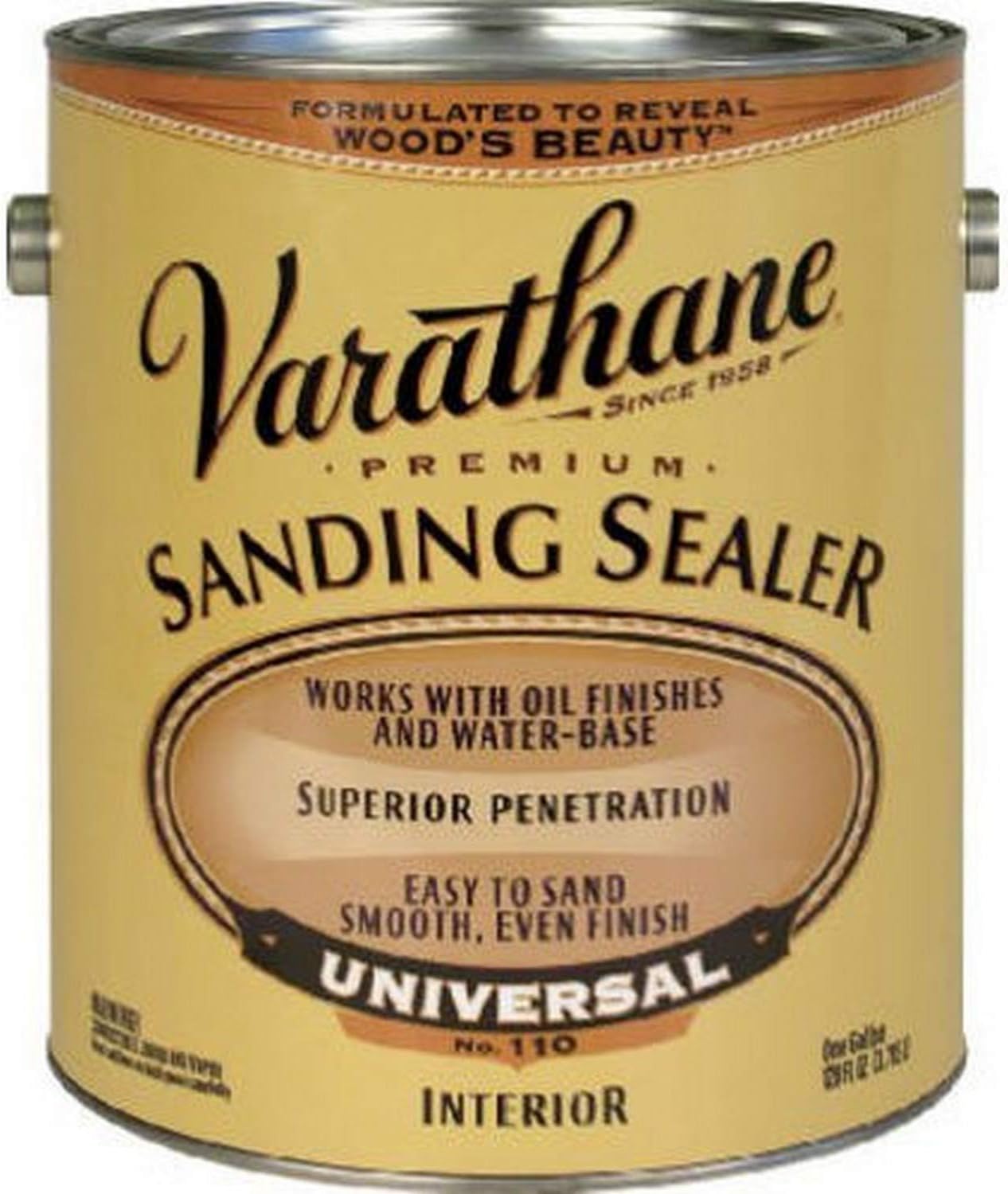 Rust-Oleum 224740 Varathane Sanding Sealer, Clear, 1 Gal