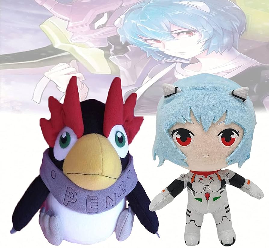 Amazon.co.jp: （2点セット）綾波レイぬいぐるみ、綾波レイ