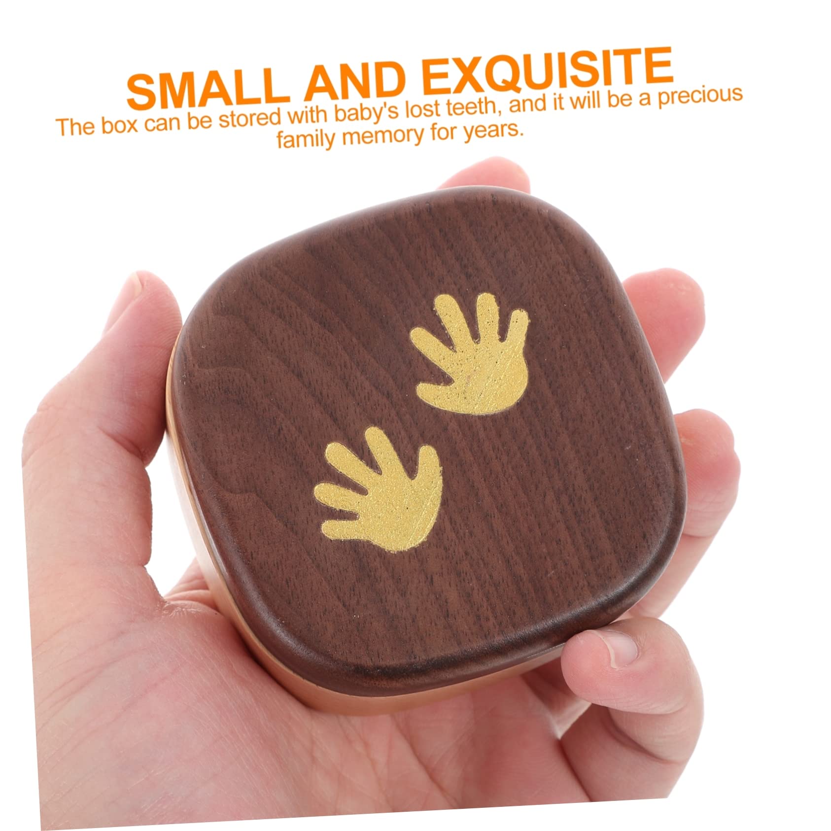 VICASKY 2piezas Caja De Recuerdos De Dientes De Caja De Almacenamiento Para Primeros Dientes Souvenir Infantil Personalizado Para Capturar Momentos Especiales