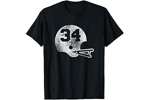 Vintage Franco Harris Jersey with the Number 34 T-Shirt