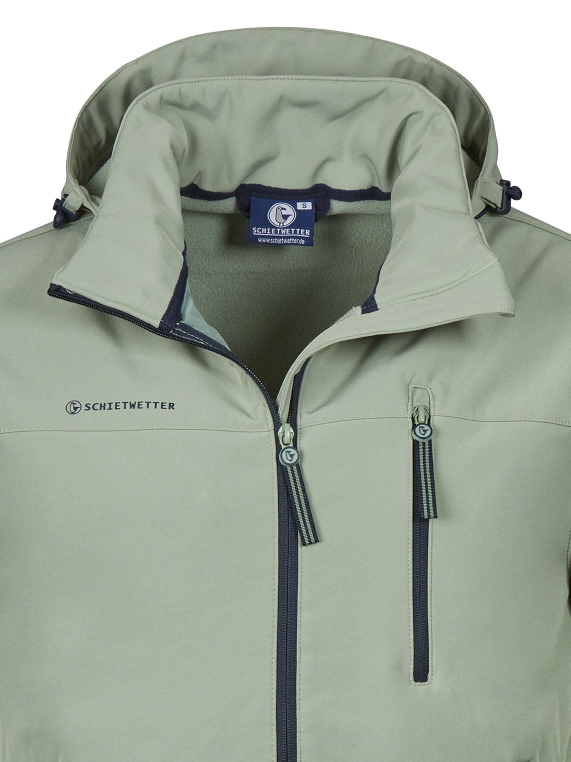 SCHIETWETTER Herren Softshelljacke Spezi Spinnaker für Männer, Funktionsjacke, Übergangsjacke