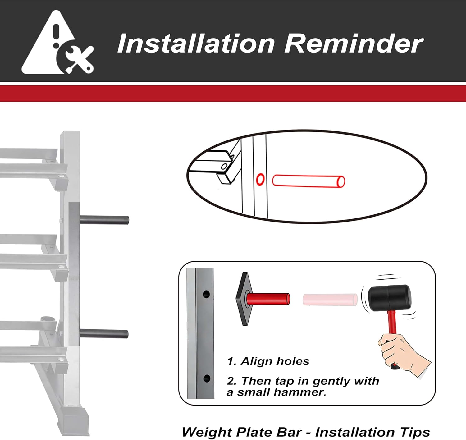 3 Tier Multifunctional Dumbbells Weights Barbells Rack, 1100 lbs Weight Capacity (Rack Only)
