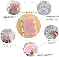 Vista 2 de BAOFALI 11PCS A5 Size Dividers for 6 Ring Binder,with Reinforced Edge and 20Tabs,Paper Index Divider Category Page Tab Indexing Cards Die and Stamp