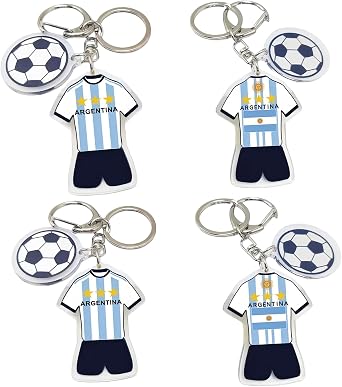 2026 World Cup Soccer Keychain Mini Backpack keychain Mini Soccer Party FavorsFootball Fan Gift & Souvenir 4PCS