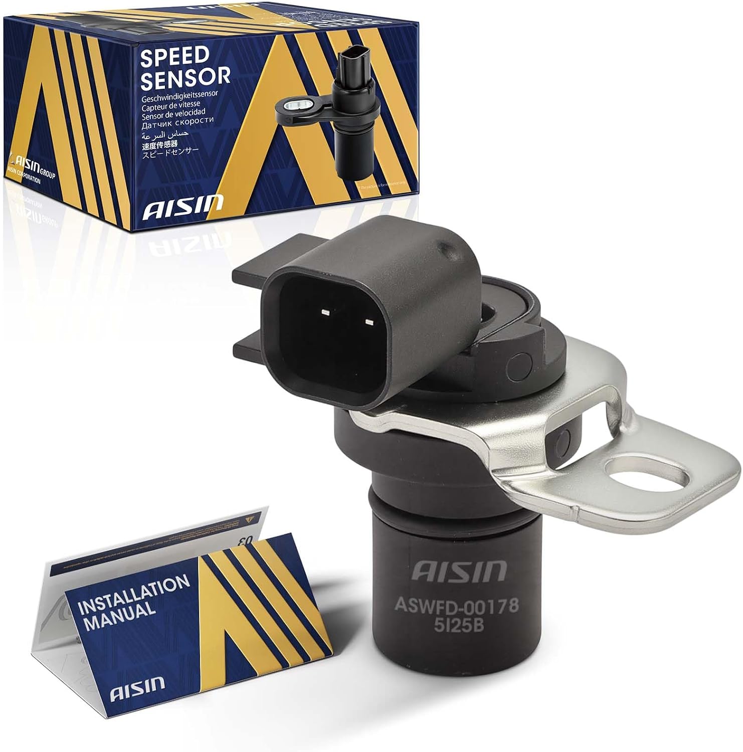 AISIN AFTERMARKET ASWFD-00178 Transmission Speed Sensor - Compatible with Ford F-150 04-14, Expedition 04-09, Crown Victoria 04-11, Lincoln Mark LT 06-08, Town Car 04-11, Mercury Grand Marquis 04-11