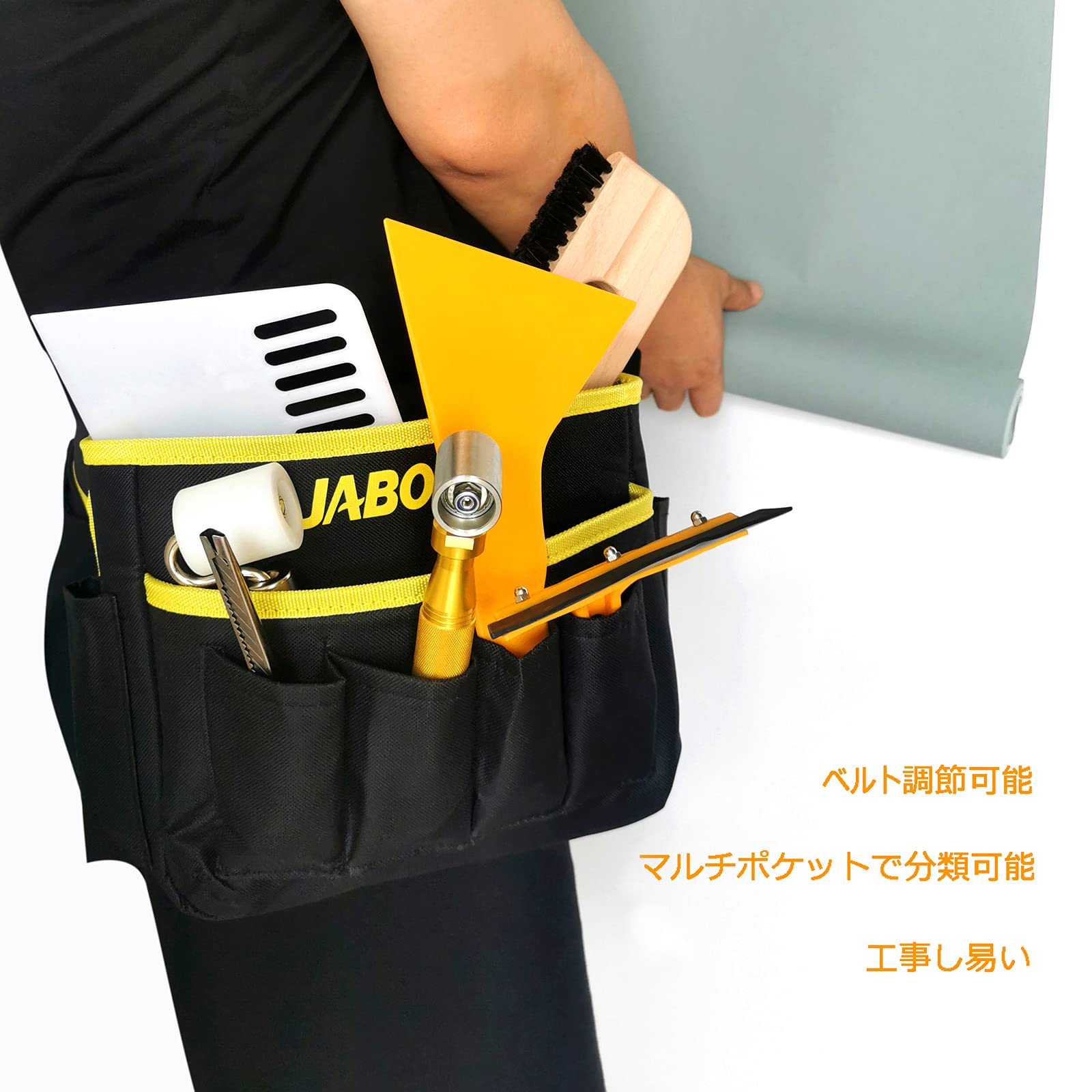 Amazon.co.jp: 工具入れ 腰袋 工具袋 小物入れ ウエストバッグ 作業袋 