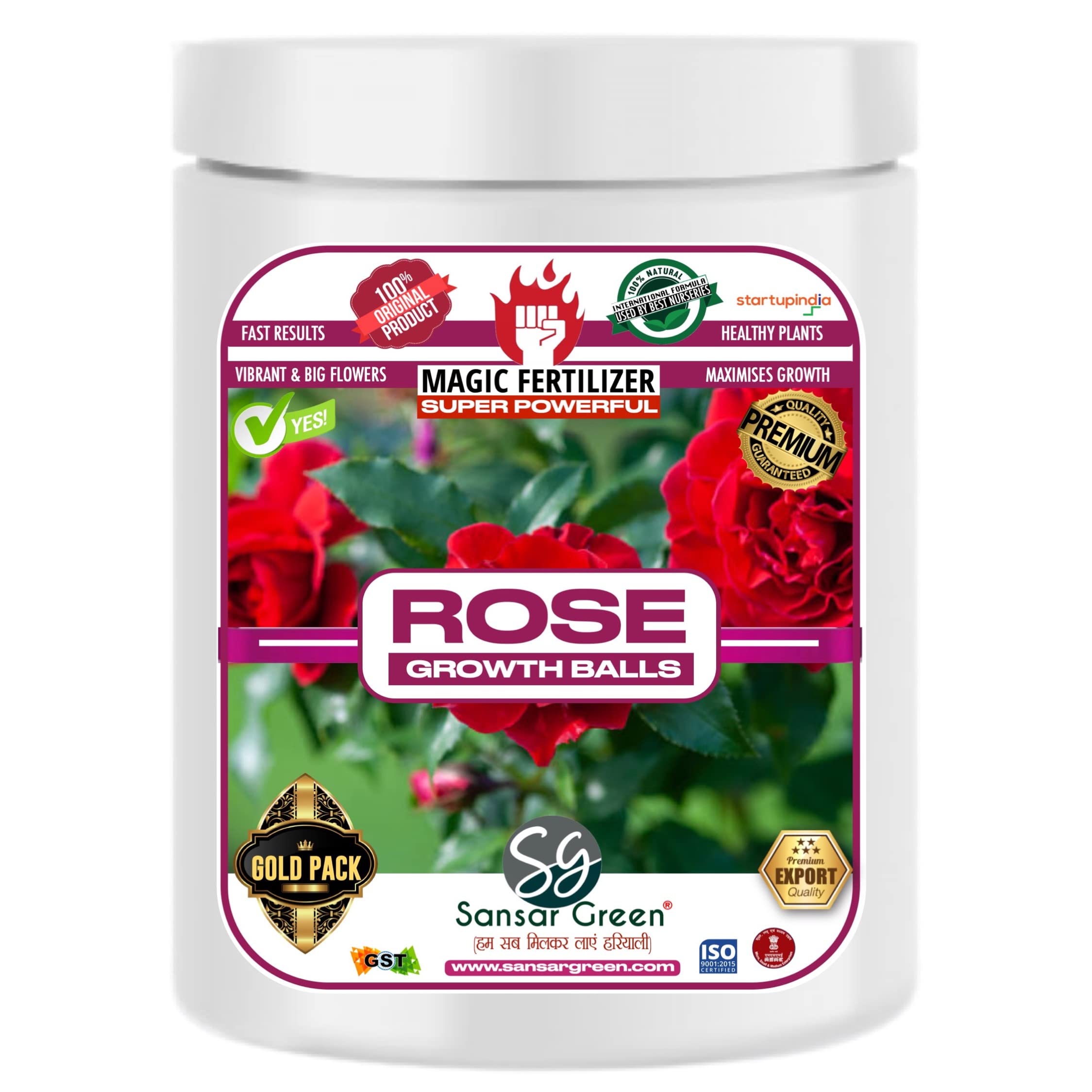 Sansar Green® Rose Growth Magic Balls fertilizer for Maximising Flowering and Fast Growth in Plants. (200 gm) (B0C36XFTS5) Amazon Price History, Amazon Price Tracker
