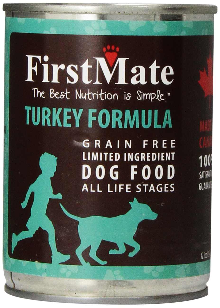 Firstmate Pet Foods Can Turkey Dog Food, 12.5-Ounce, Pack Of 12