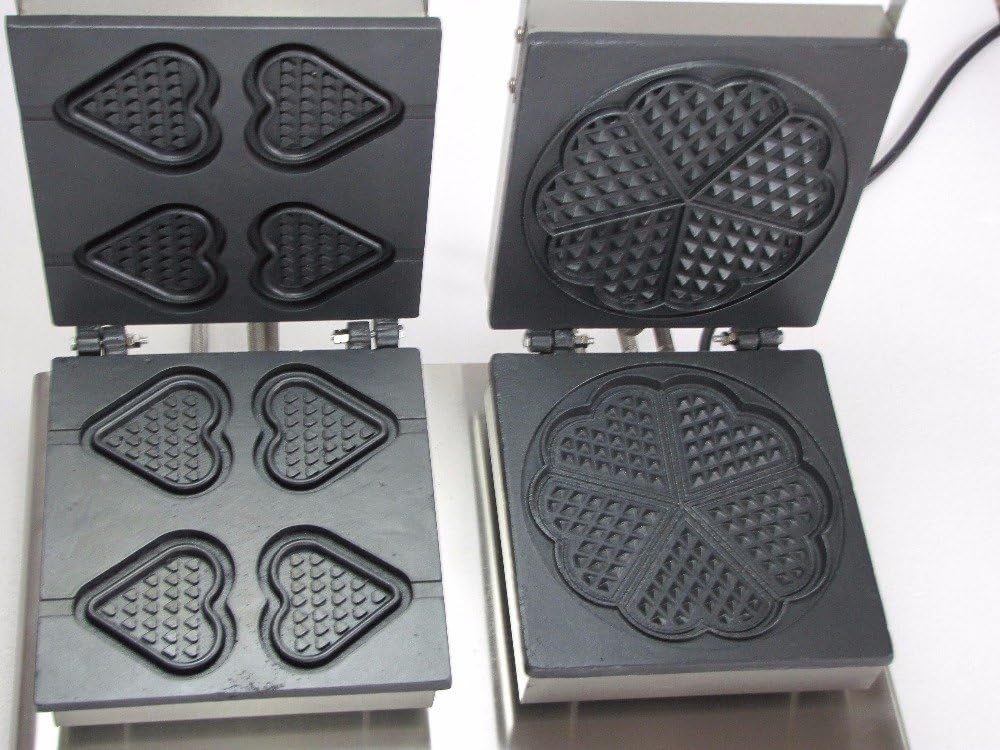 Heart shape double head Commercial waffle maker NP-557