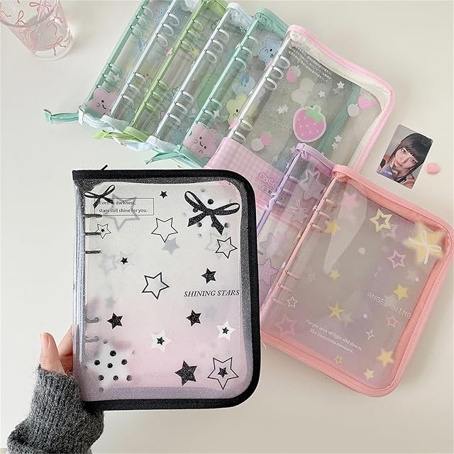 Foto 8 de 8 de carotoe Compacts - Carcasa transparente para álbum de fotos con cremallera, resistente al agua…