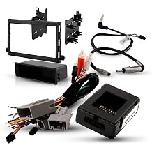 CRUX | DKFD-60L | Radio Replacement Interface with Steering Wheel Control Retention with Dash Kit for Ford, Lincoln & Mercury