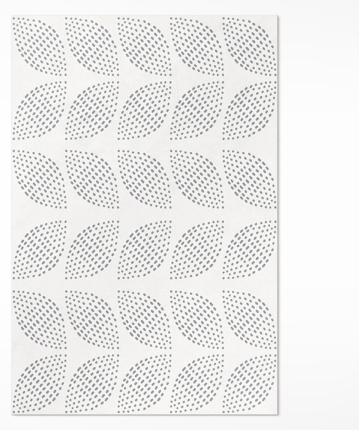 Revêtement sol vinyle PVC imperméable 80x120 cm tapis rectangulaire