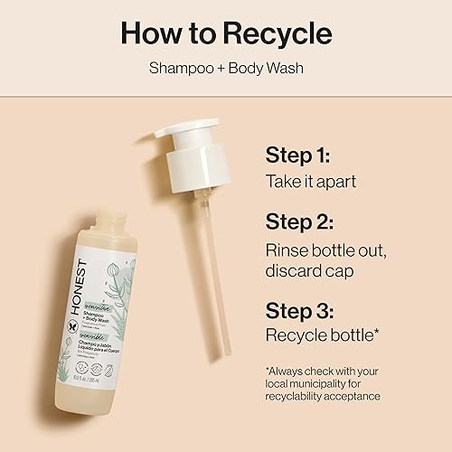 Miniatura 11 de Shampoo & jabón corporal Honest, Lavanda Dreamy súper calmante, 10 Onzas, 816645023966, Libre de fragancia, 1, 1