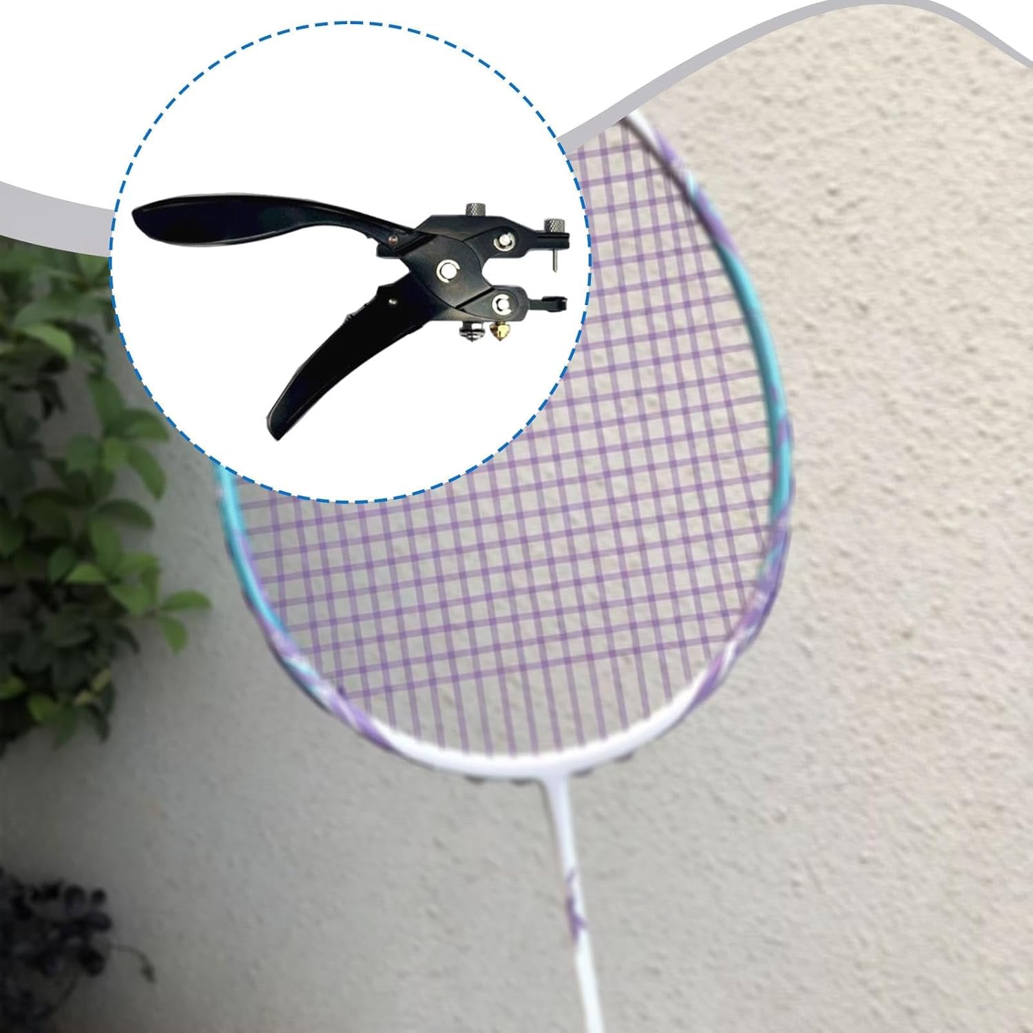 Badminton Racket String Plier Grommet Tool Enhanced Efficiency Metal Professional Use for Racket Tennis Stringing Machine