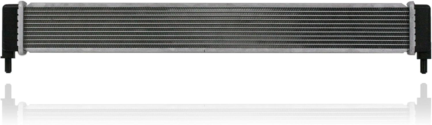 Inverter Cooler/Radiator - Pacific Best Inc. Compatible/Replacement for 13124 10-15 Toyota Prius - Plastic Tank, Aluminum Core