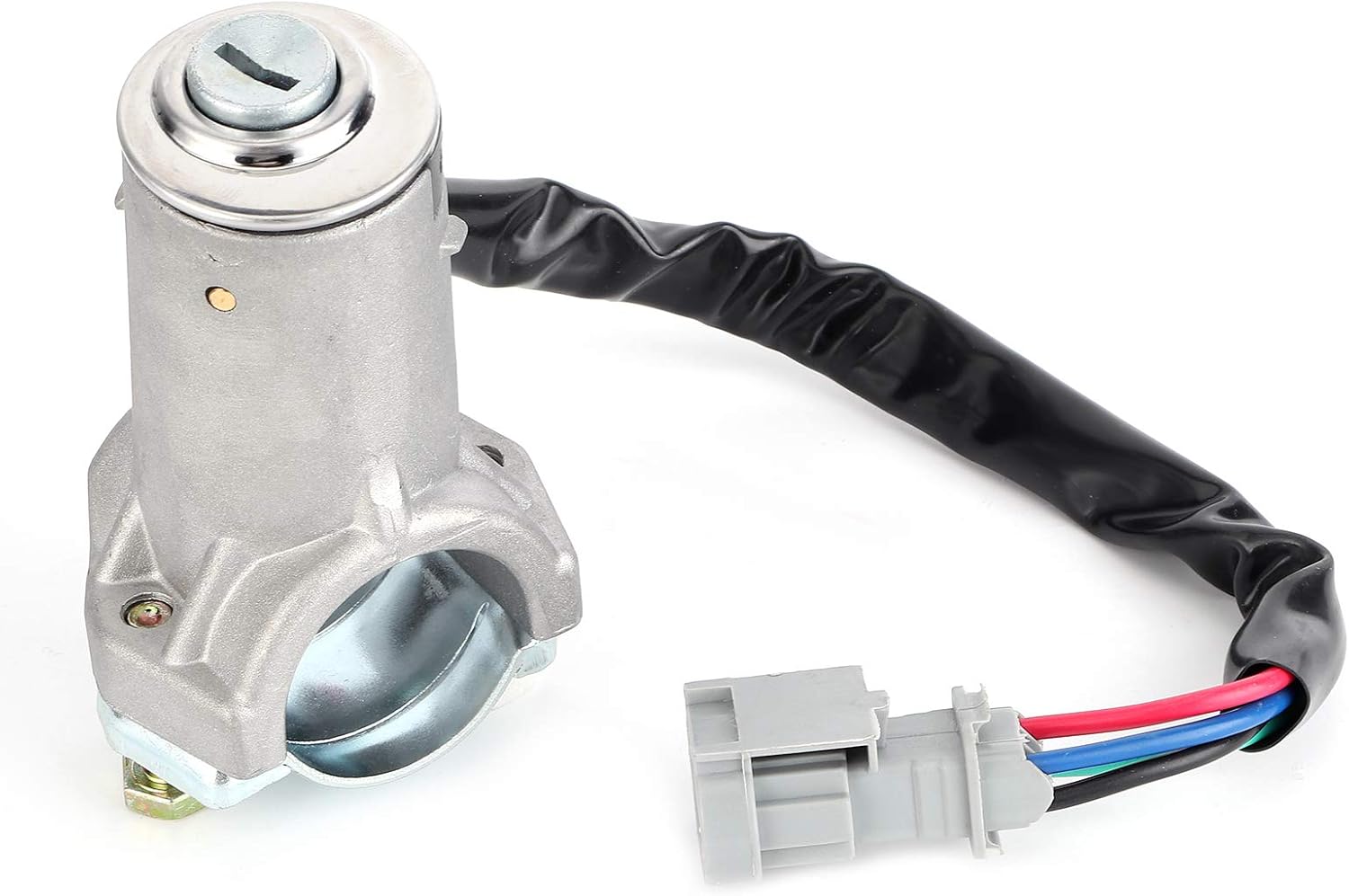 Ignition Lock Cylinder Ignition Switch with Key, Ignition Lock Cylinder with Key Ignition Switch Lock Cylinder Aluminum Alloy 2992551 with 2 Keys,for Daily 1999‑2006