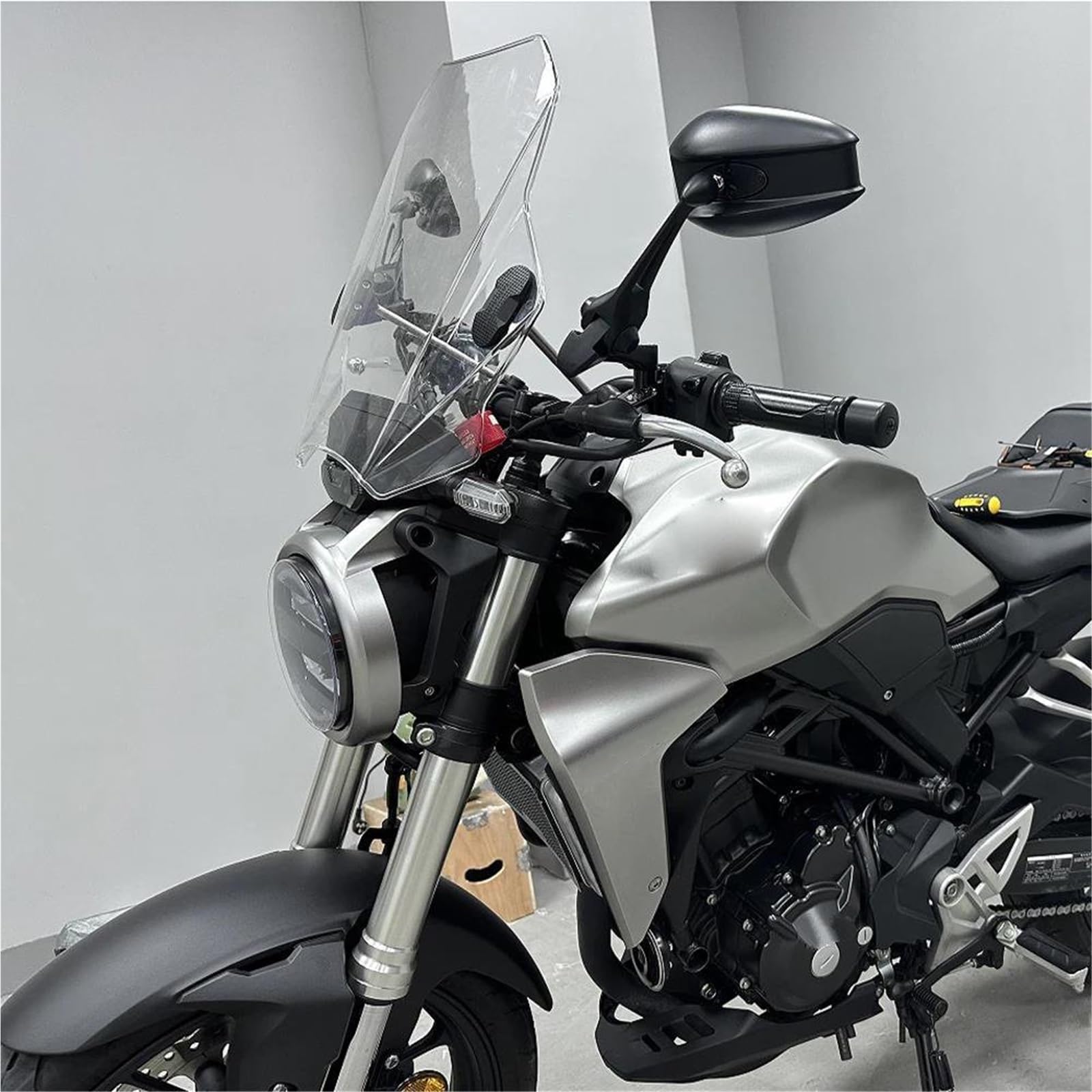 Accessorio Per Moto Parabrezza Deflettore Parabrezza Per YAMAHA XJR 1300 XJR1300 XJR1200 XJR 1200 1995-2016 Regolabile(Style 3)