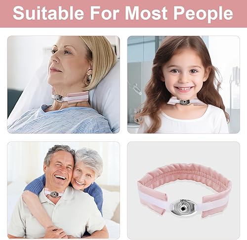 Miniatura 6 de 2 soportes para tubo de traqueotomía, soporte de tubo ajustable para suministros de traqueotomía, cinta de seguridad de intubación de traqueotomía