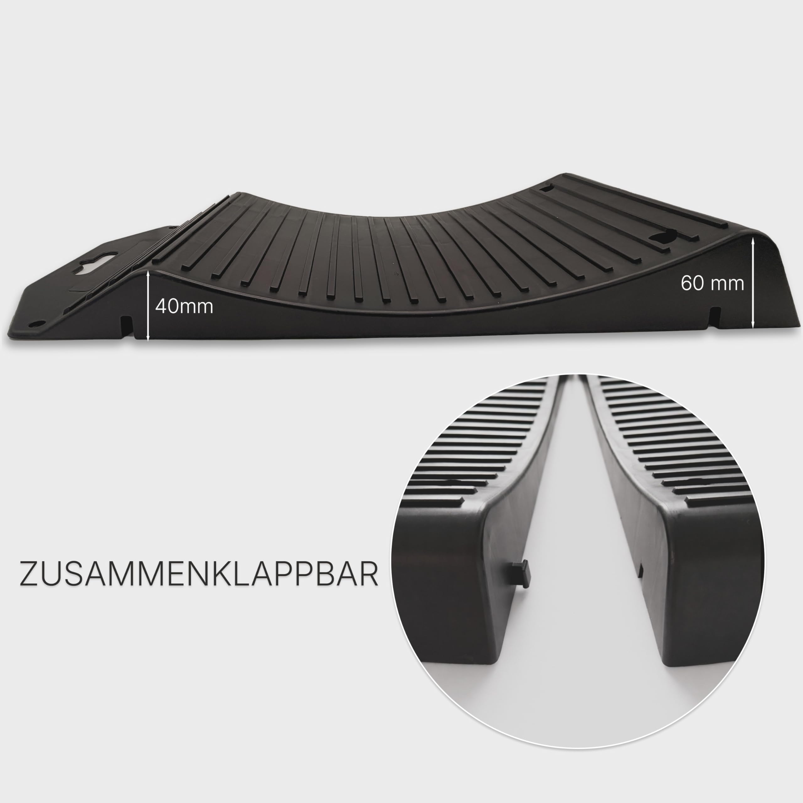 CAIRCON 4er Set Reifenschoner gegen Standplatten – Reifenwiege für PKW bis 20 Zoll – 21×44 cm