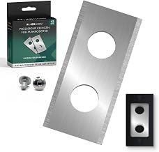 9 x Robotic Lawnmower Blades Compatible with Parkside | Automower Replacement Blade Blades Ultra Sharp with Screws - Lawn Mower Robot Replacement Blades for Lawn Robot