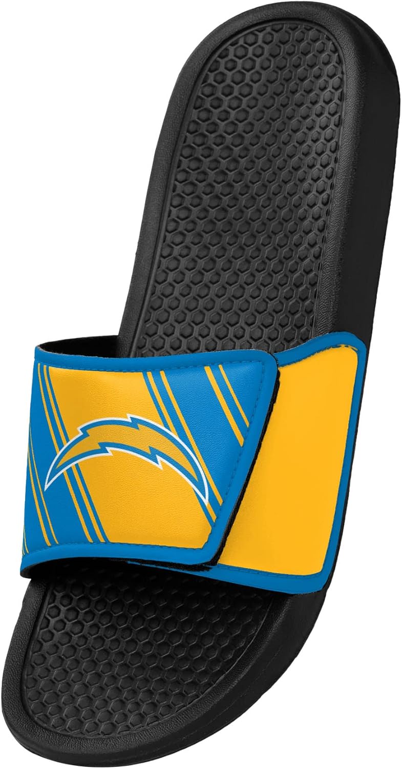 FOCO Youth NFL Logo Sport Shower Legacy Slide Flip Flop Sandals - Image 3