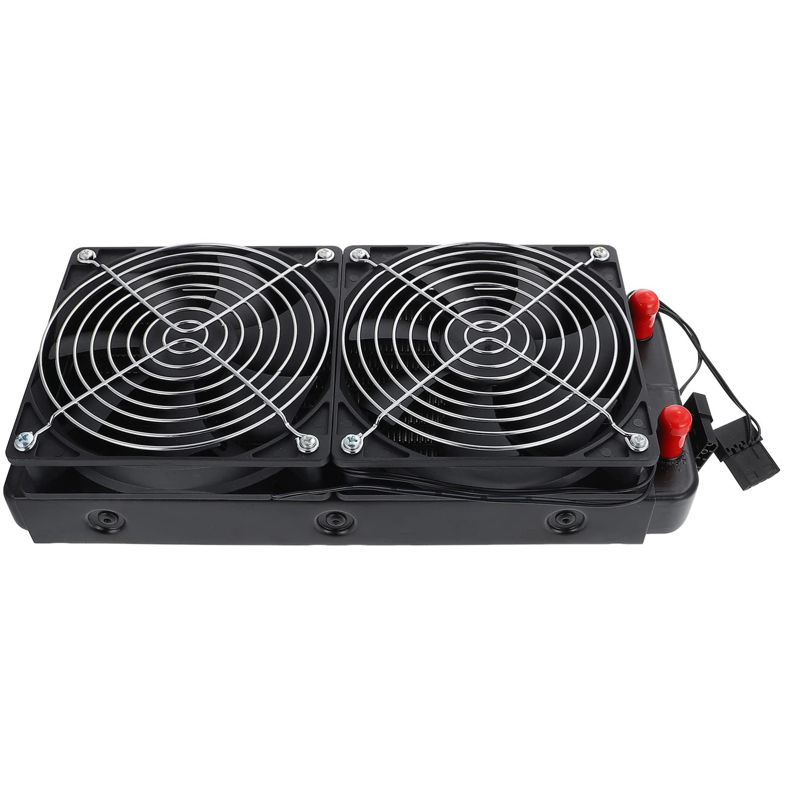 Mobestech Radiador Intercambiador De Calor De Aluminio Kit De Refrigeración Líquida Para Pc Con Disipador De Calor y Ventilador Para Sistemas De Refrigeración Por Agua