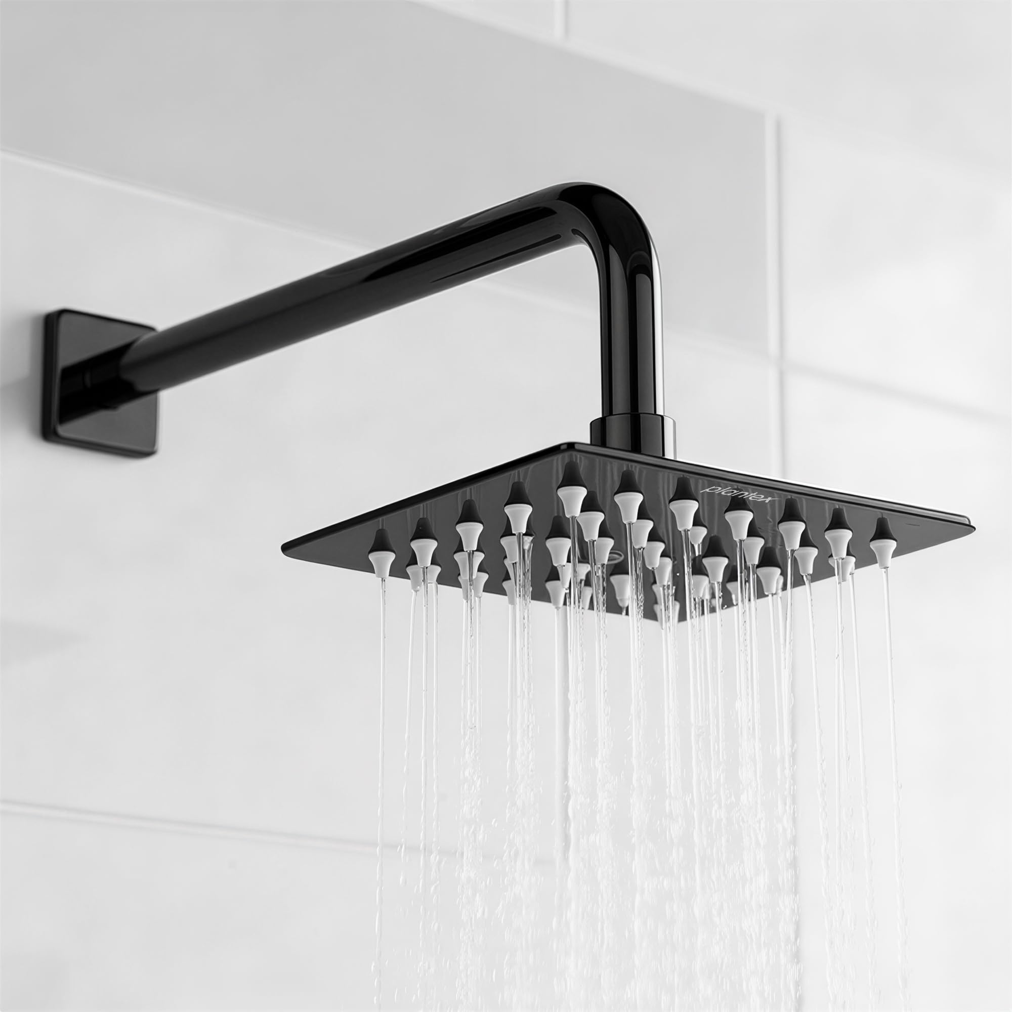 Plantex Stainless Steel Shower Head - Ultra Slim & Powerful -20
