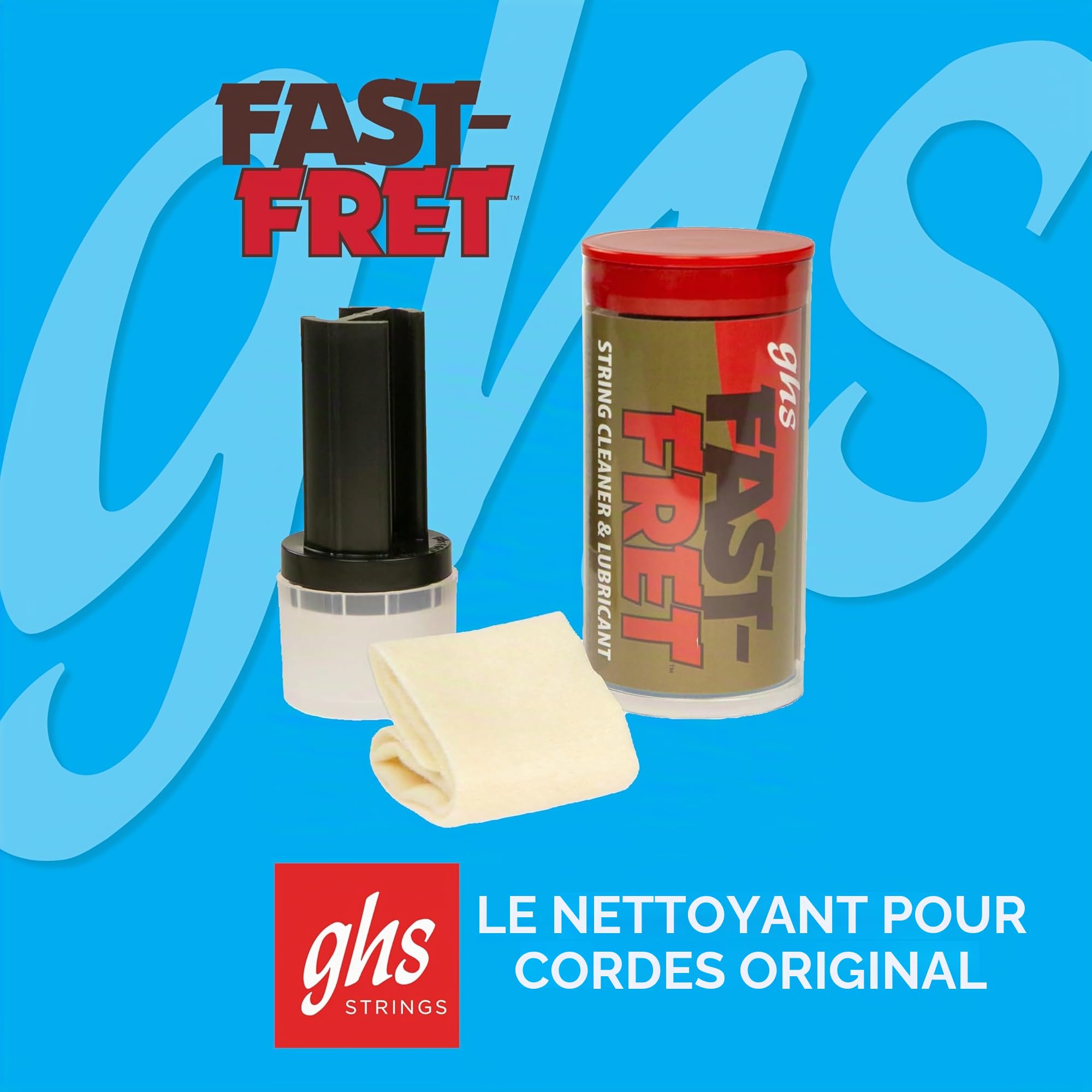 GHS - Fast-Fret A87 - Vernis pour Cordes de Guitare, Rouge
