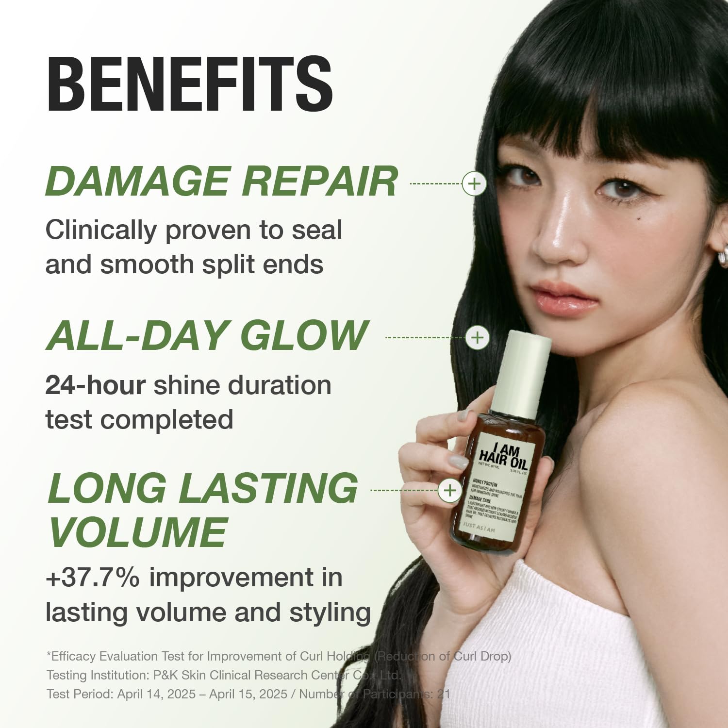 JUST AS I AM Hair Oil (2.02 oz) – Argan Oil & Honey Extract Shine Care for Lightweight Gloss and Smooth Hair Finish - Image 3