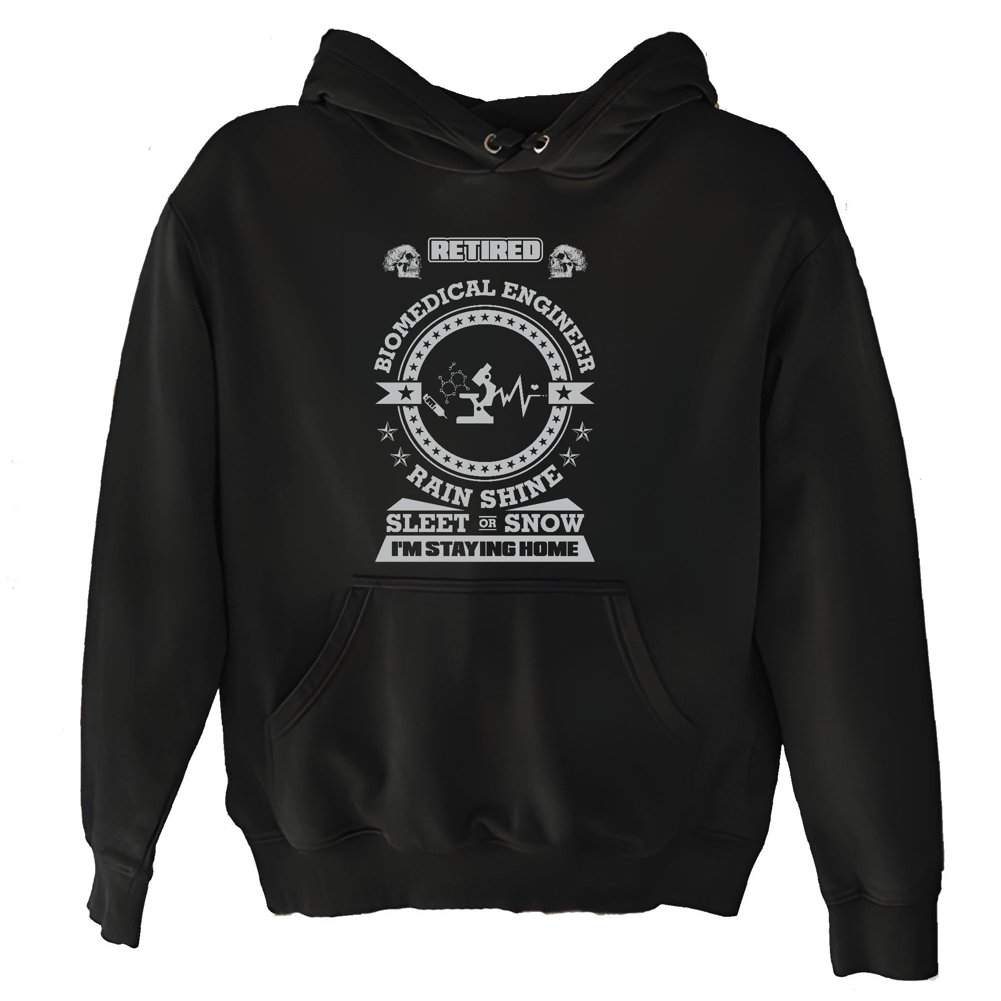 BIOMEDICAL ENGINEER Gift Idea Brain Shine Sleet or Snow Perfect Christmas or Birthday Present for MedTech Professionals Black Muticolor Unisex Hoodie