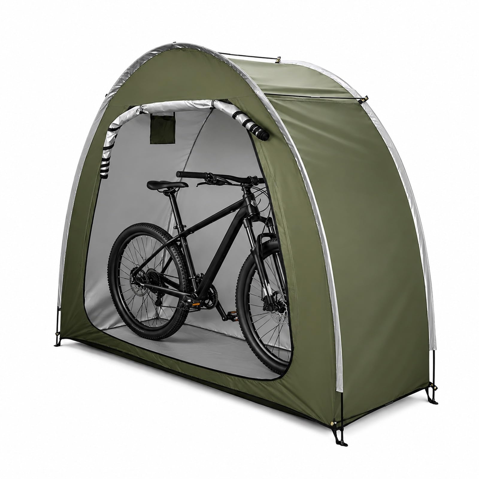 BLOMZA Bike Storage Tent, Outdoor Bicycle Shelter for Garden & Motorcycle (Green)