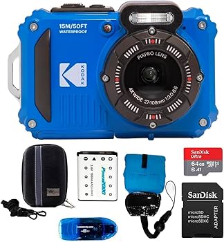 新品　Kodak PIXPRO WPZ2 デジタルカメラ&ケース&512GBSD Amazon.com : KODAK PIXPRO WPZ2 Waterproof Digital Camera