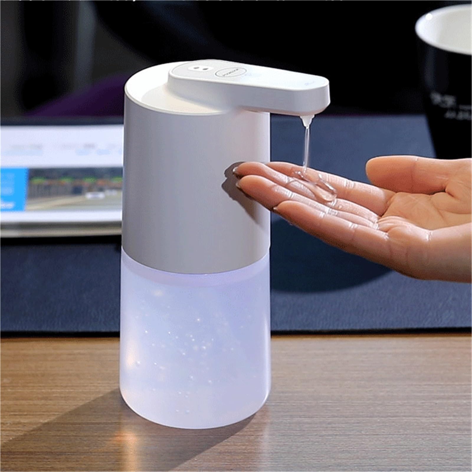 distributore di sapone Dispenser di sapone: da appoggio o parete; Disponibile in tre tipi: schiuma, liquido spray