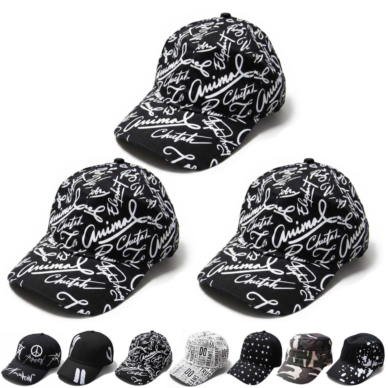 UR Little Shop Cotton Unisex Printed Baseball Caps for Men and Women | Adjustable Size |Casual Headwear for Daily Use and Outdoor Wear-image-47