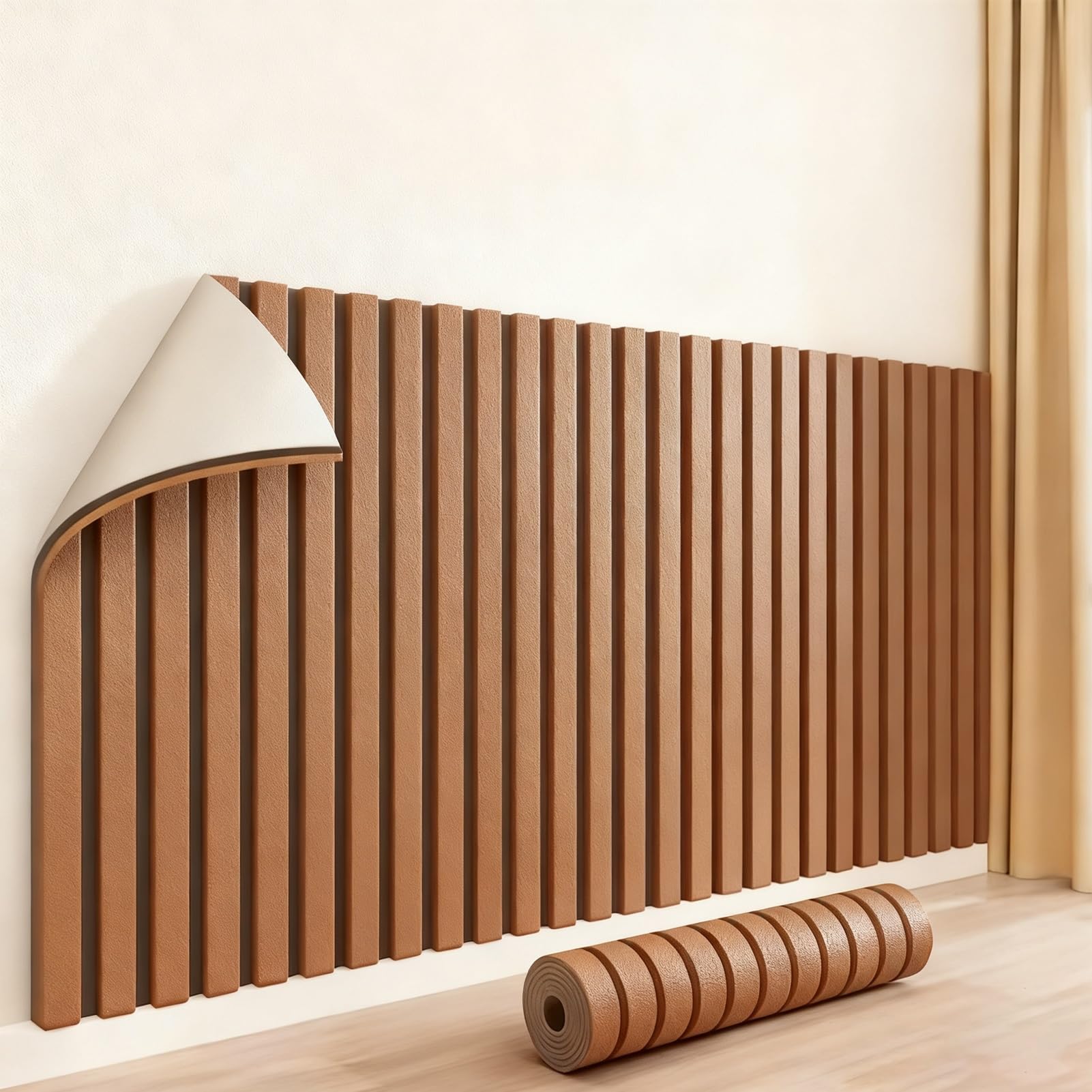 Paneles de Pared con diseño de madera 3D y grosor de 3 mm para techos y salón